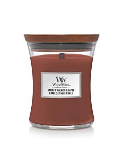 WoodWick Smoked Walnut & Maple Medium Jar